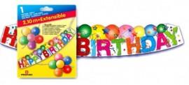 Decoratiune petrecere cu baloane 2.1m HAPPY BIRTHDAY BALLOONS