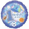 Balon folie metalizata  first birthday all