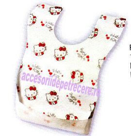 Set de 10buc Bavetica unica folosinta HELLO KITTY APPLE