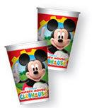 10 pahare plastic 200ml MICKEY MOUSE CLUBHOUSE