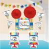 Decoratiuni party bright birthday kit 10 buc