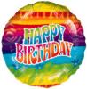 Balon folie metalizata 45cm flashback birthday