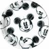 25 farfurii carton plastifiat 23cm mickey faces