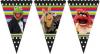 Banner 11 stegulete triunghiulare plastic 3m MUPPETS