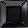 8 farfurii plastic 23x23 cm modus vivendi negru