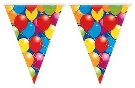 Banner stegulete triunghiulare 3m BALLOONS FANTASY