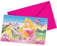 Invitatii Party cu plicuri PRINCESS JOURNEY