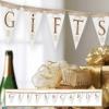 Banner stegulete rustic wedding gifts & cards 240 cm