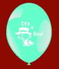 50 baloane botez imprimate it's a boy