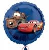 Balon folie metalizata 45cm cars fulger & bucsa