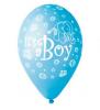 20 baloane latex bleu 32cm inscriptionate it's a boy