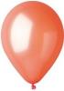 50 baloane portocalii latex metalizate 30cm calitate heliu