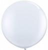 Mini balon latex jumbo alb 60cm