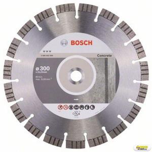 Disc diamantat taiere beton armat Bosch Best, 300 mm, prindere 22.23 mm Bosch
