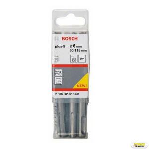 Set 10 burghie beton Bosch SDS Plus-5, 6X50X110 mm Bosch