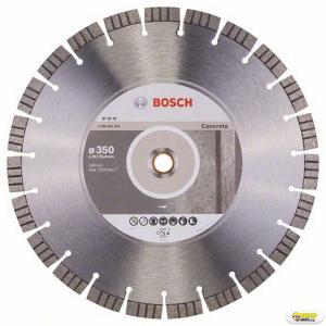 Disc diamantat debitat beton armat Bosch Best, 350 mm, prindere 20/25.4 mm Bosch