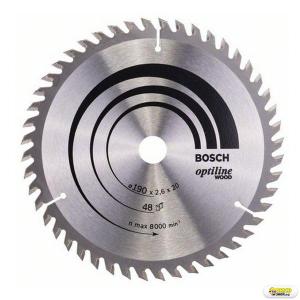 Disc debitare lemn Bosch OptiLine 190x20/16,48 Bosch