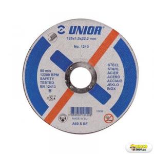 Accesoriu disc taiere metal Unior 230X1,6X22 - 1210