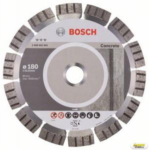 Panza diamantata debitare beton armat Bosch Best, 180 mm, prindere 22.23 mm Bosch