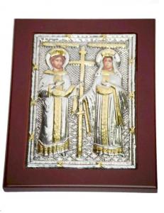 Icoane argint  Sf Constantin si Elena