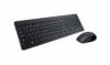 Accesorii > Second hand > Kit Tastatura + Mouse Wireless, Dell KM632, QWERTY, Black