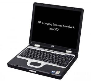 Laptop Second Hand HP NC6000, 1,5 GHz, 512 DDRAM, 30GB HDD, DVD, Licenta Windows Gratuita