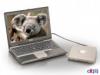 Laptop > Second hand > Dell Latitude D430 Intel Core 2 Duo U7500 1.06 GHz , 2 GB DDR2 , 60 GB , GRATIS geanta laptop