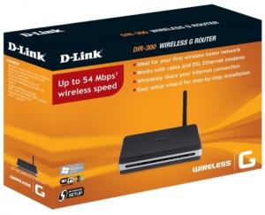 Retelistica > noi > Router Wireless G (802.11g) D-LINK DIR-300 , 4 Port , 10/100 MBs