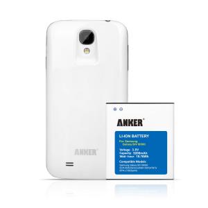 Baterie extinsa 5200mAh Anker pentru Samsung Galaxy S4, Alb