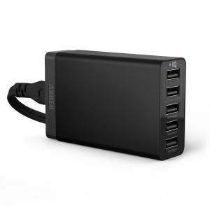 Incarcator priza 5-Porturi USB Anker 25W cu Tehnologia PowerIQ&trade; (negru)