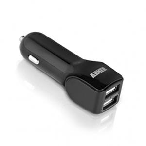 Incarcator auto Anker 18W / 3.6A Dual-Port (negru)