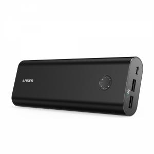 Baterie externa Anker PowerCore+ 20100 mAh, USB-C, Aluminiu