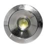 SPOT POWER LED 1x3W 700mA NICHEL / LED ALB