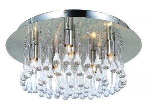 LUSTRA CRISTAL 8 BECURI MODEL &quot; MYSTICA &quot; ROUNDED