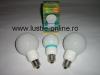 Bec cu led 7 culori diametru 60mm