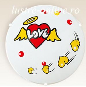 PLAFONIERA MODEL &quot;LOVE&quot; 40CM