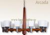 CANDELABRU LEMN 12 BRATE MODEL ARCADA