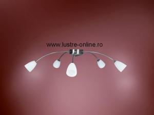 LUSTRA 5 BRATE MODEL PARMA  NICHEL MAT