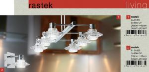 LUSTRA CRISTAL MODEL &quot; RASTEK &quot; 6 BRATE