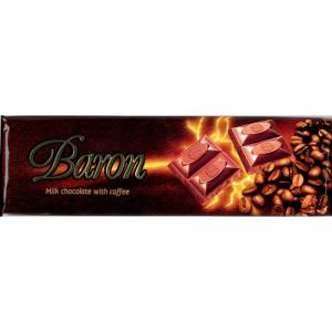 BARON ciocolata cu lapte si cafea 250g.