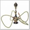 Hookah with four coloured pipes cod. 56 04 10
