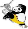 Kung fu panda pandantiv otel inox multicolor pss-594