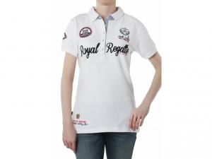 Tricou Polo GEOGRAPHICAL NORWAY - kassis lady ss assor a white