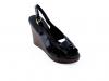 Pantofii cu platforma les tropeziennes - cinq black