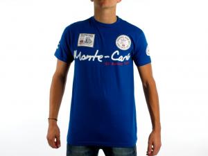 Tricou GEOGRAPHICAL NORWAY  barbati - keyboard repeat royal