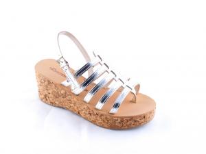 Pantofi cu Platforma LES TROPEZIENNES femei - menthe silver