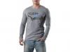 T-shirt maneci lungi calvin klein barbati - cmp 07 r grey