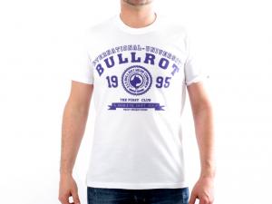 Tricou BULLROT barbati - brt7 blanc violet
