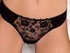 G-string WIESMANN femei - skarlet string noir f232