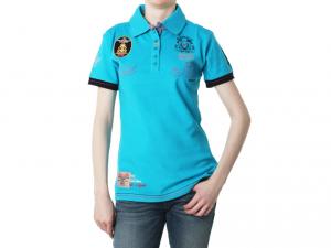 Tricou Polo GEOGRAPHICAL NORWAY - katana lady ss turquoise